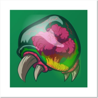 Metroid Larva Posters and Art